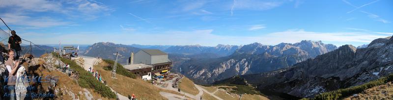 Blick von der Zugspitze