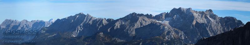 Blick von der Zugspitze