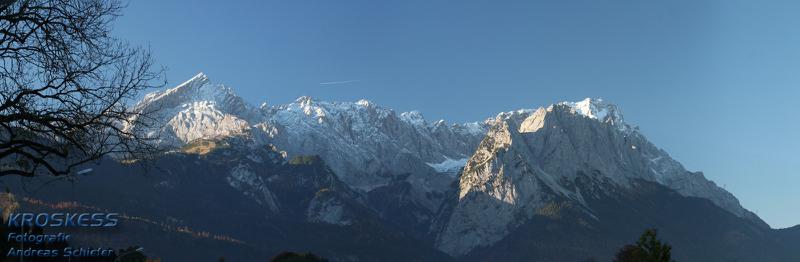 Blick auf die Zugspitze